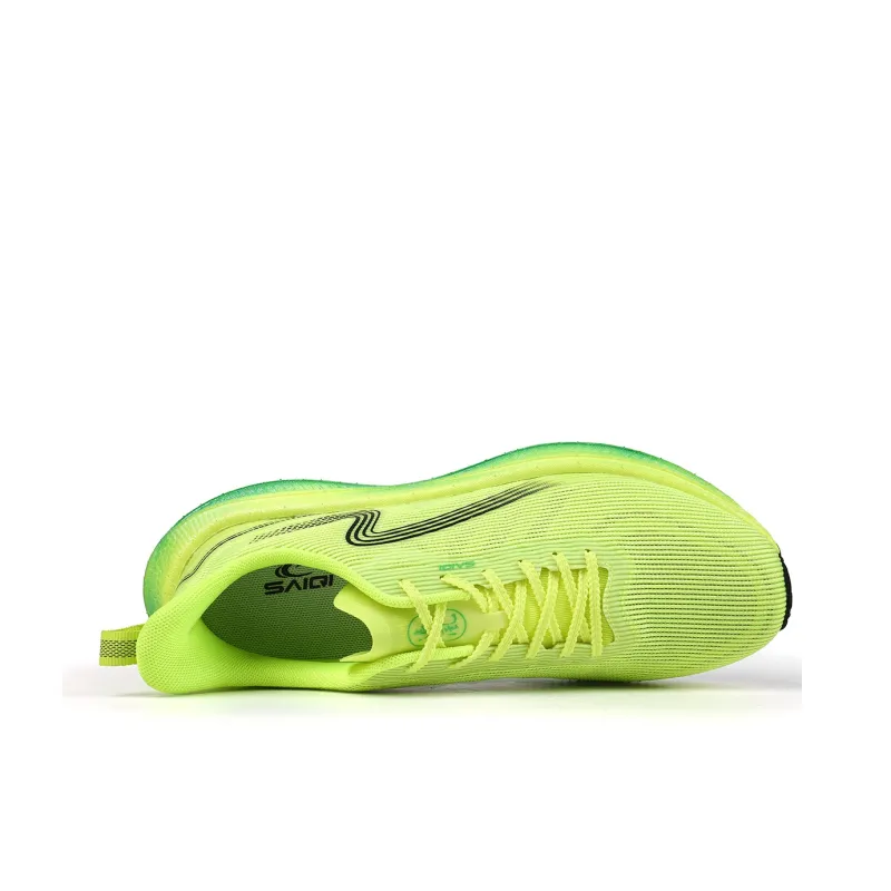 SAIQI Low Top Supercritical Casual Training Sprint City Commute Running Shoes Unisex Very Similar To Green-4