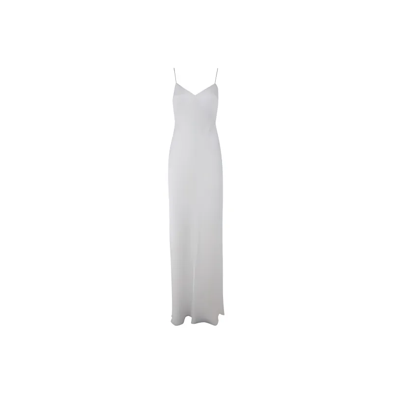 MaxMara Talete Satin Sleeveless Dress-0