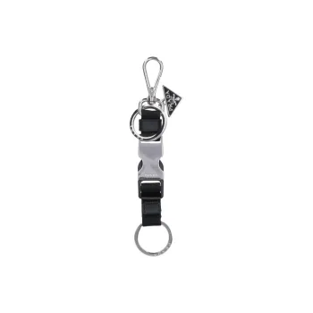 PRADA Steel Keychains Men's Silver