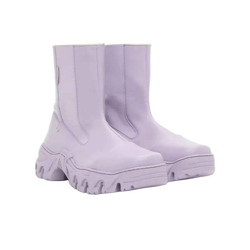 ROMBAUT Boccaccio II Crew Chelsea Boots 5cm Unisex Purple-2
