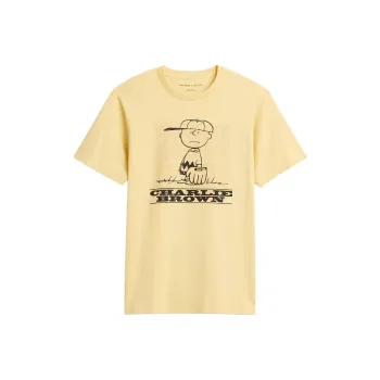 COACH x PEANUTS SS25 T Shirt Men's Yellow