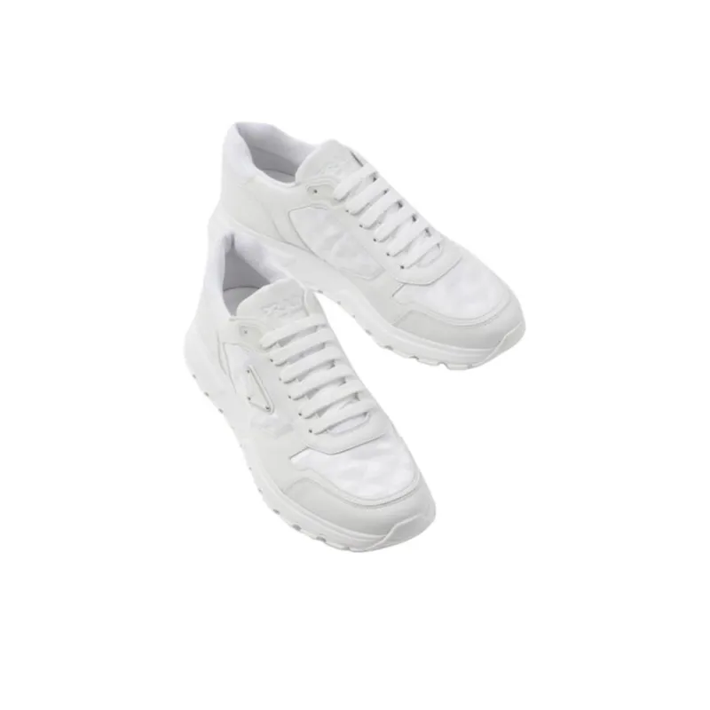 PRADA PRAX 01 Low Top Casual Shoes Women's White-4