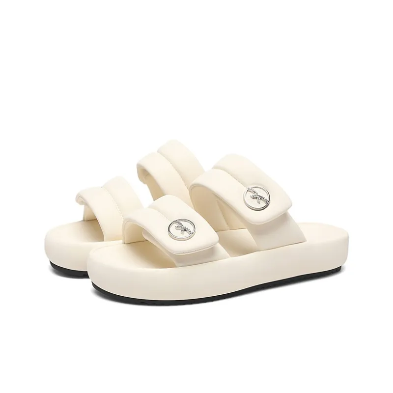 Golden Silk Rabbit Silent, Anti Abrasion And Quick Drying Slide Slippers Women's-9