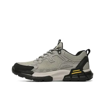 Jeep Outdoor Sports Anti Slip Wear Resistant Low Top Hiking Shoes Men's