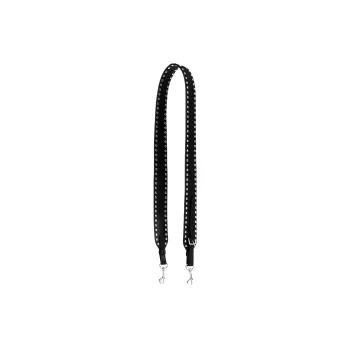 COACH Leather Bag Strap Women's Black