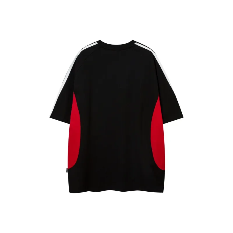 Vine Color Raglan Sleeve T Shirt Women's-1