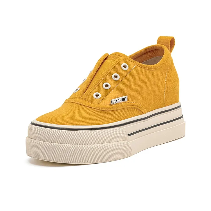 DAPHNE Anti Slip Wear Resistant Low Top Skateboard Shoes Women's-11