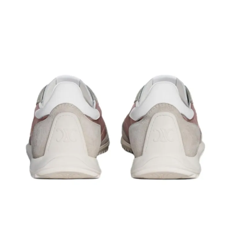 CELINE Racer Low Top Casual Shoes Women's Rose Pink-2