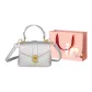 Silver+Shopping Bag