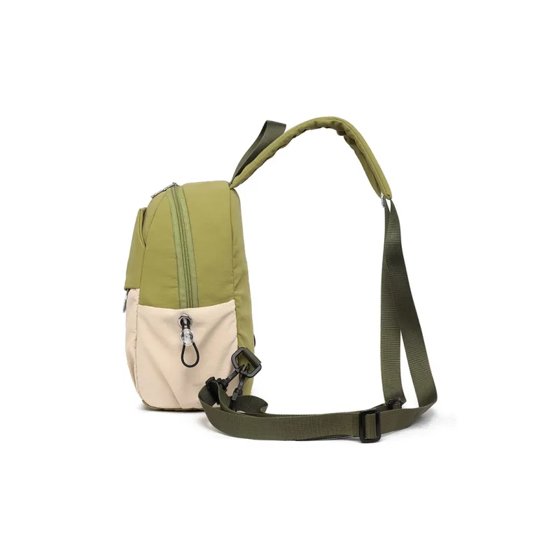 Ceion Keust Oxford Backpack Unisex Black/Green-4
