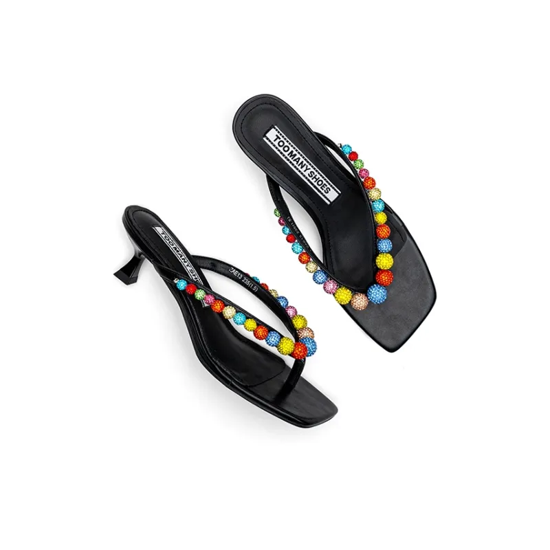 TOOMANYSHOES Flip Flops Women's-6