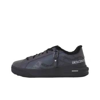 DESCENTE Anti Slip Wear Resistant Low Top Casual Shoes Unisex Dark Blue