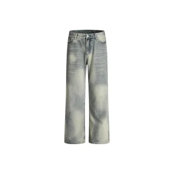 ONITSOP Relaxed Streetwear Premium Wide Leg Jeans Unisex