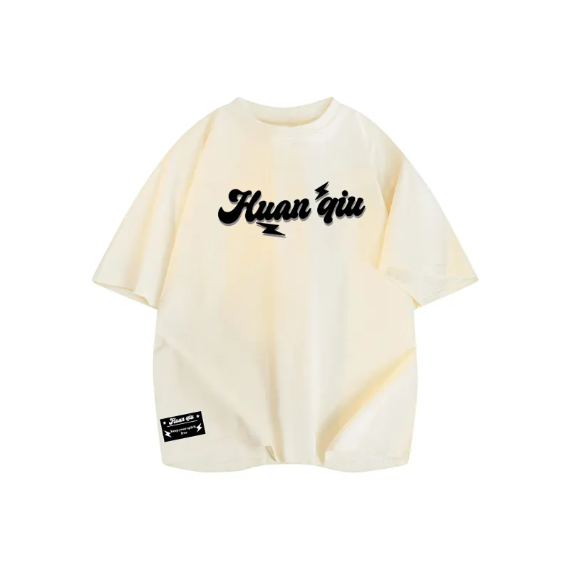 HUANQIU Short Sleeved T Shirts Unisex-14