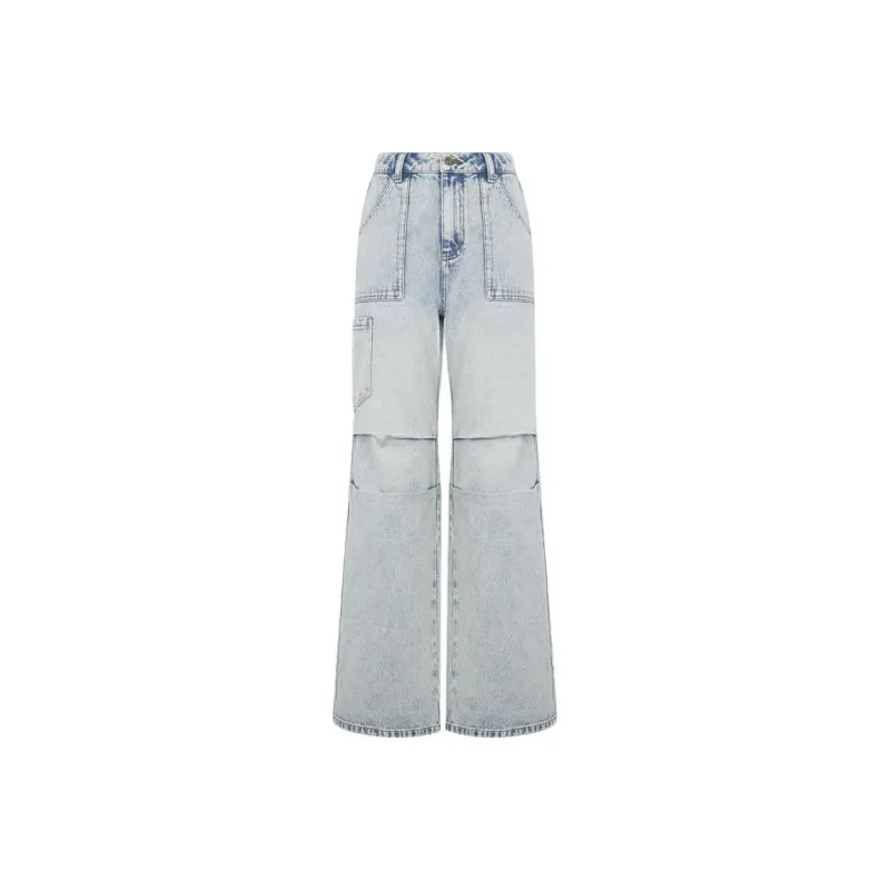 Ann Andelman Jeans Women's Light Gray Blue-0