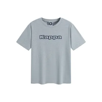 Kappa 1916 Series T Shirt Men's Light Feather Heather Gray