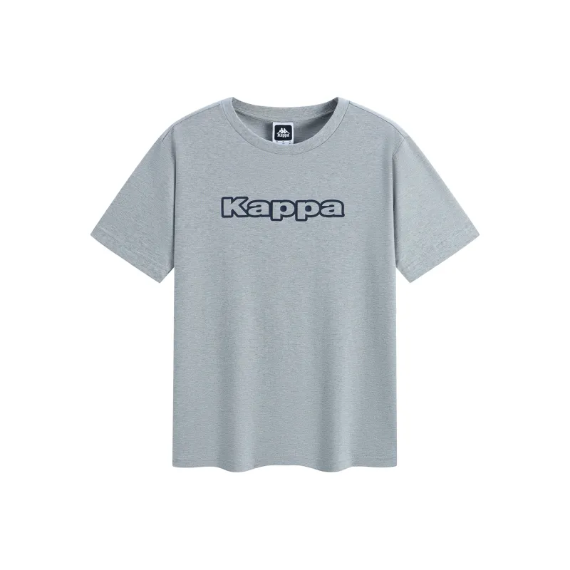 Kappa 1916 Series T Shirt Men's Light Feather Heather Gray-0