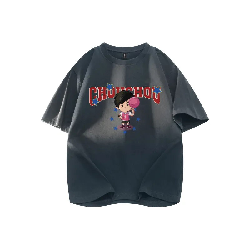 CHOUCHOUS Short Sleeved T Shirts Women's-19