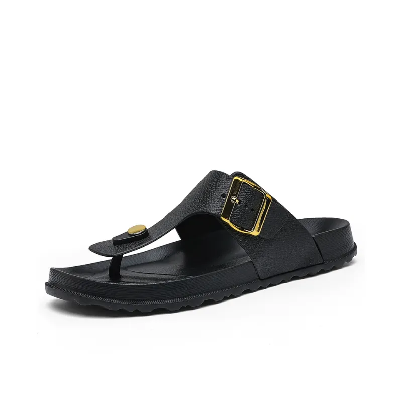 Colorful Creations Quiet, Slip Resistant, Quick Dry Flip Flops Men's-1