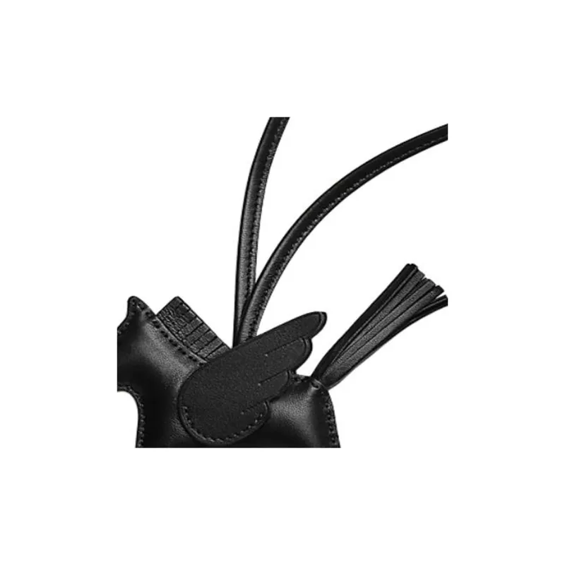 HERMES Rodeo PM Milo Lambskin With Swift Calfskin Bag Accessory Women's Black-1
