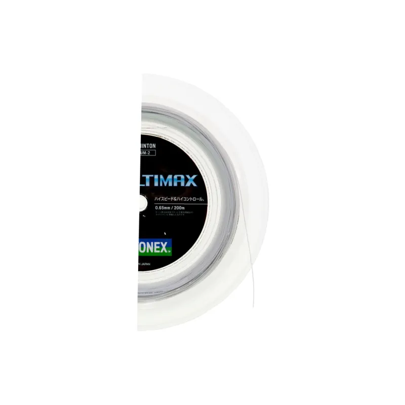 YONEX Badminton Racket Strings White Nylon Court Unisex-2