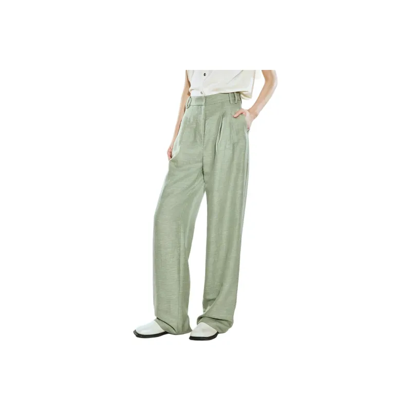 COVERINS Casual Pants Women's Moss Green-0