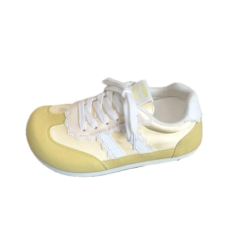 BINGO DUCK Slip Resistant And Breathable Low Top Skateboard Shoes Women's-0