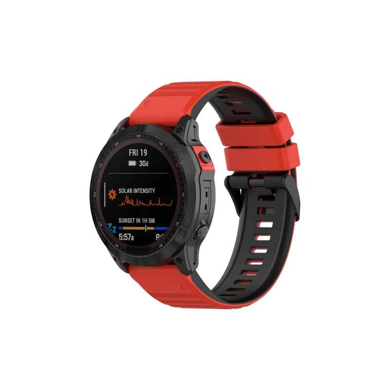 ZHENGGUANG Garmin Compatibility Watch Band Silicone Material-35