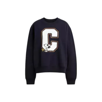 COACH x PEANUTS SS25 Sweatshirt Women's Marine Blue