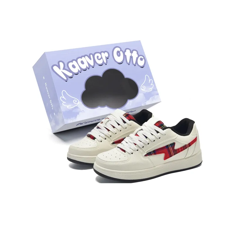 KAAVER OTTO Cushioning Abrasion Resistant Breathable Skateboard Shoes Women's-1