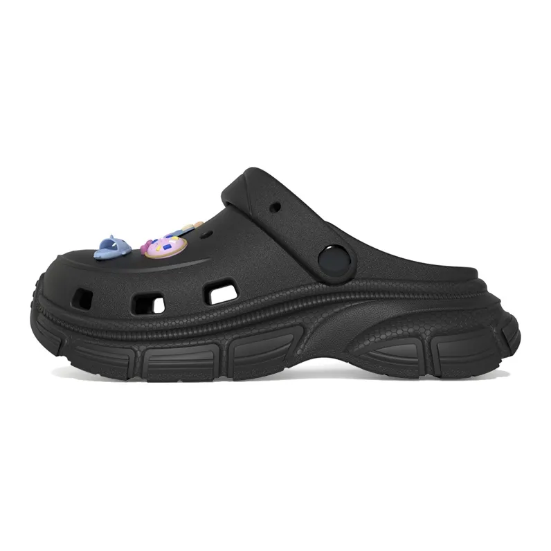 LATE TIME Women's Summer Eva Platform Height Increasing, Anti Collision Closed Toe Slippers-8