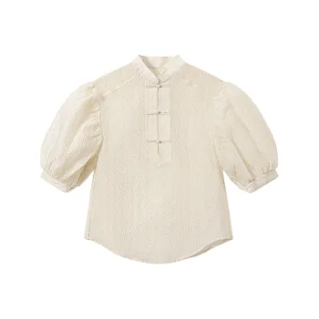 SHUXI Short Sleeved Shirt Women's