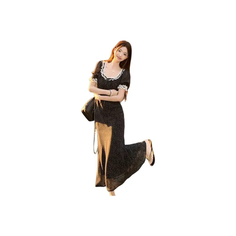 COVER TIME Short Sleeved Dress Women's-6
