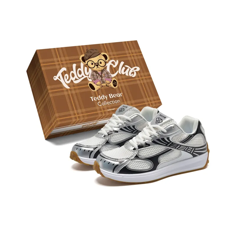Teddy Bear Collection Slip Resistant, Breathable, Lightweight Low Top Casual Shoes Women's-1