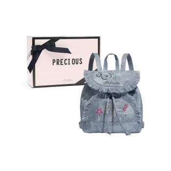 NATTY Denim Backpack Unisex Blue