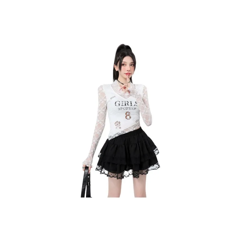 YINLEI Casual Short Skirts Women's-0