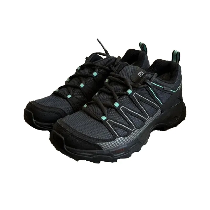 SALOMON WENTWOOD GTX Anti Slip Wear Resistant Low Top Hiking Shoes Women's Black-2