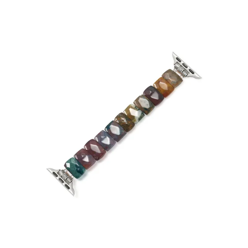 LOVINGCOOL Apple Compatibility Watch Band 135mm Natural Stone Material-1