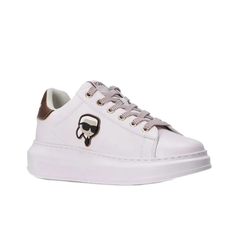 KARL LAGERFELD Kapri Low Top Casual Shoes Men's White-2