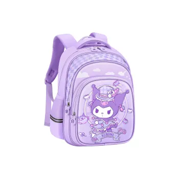 Hello Kitty Kuromi, My Melody Sanrio Series Polyester Student Bag Regular Women's Purple
