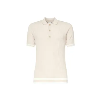 ELEVENTY FIRSTCLASS MADE IN ITALY Polo Shirt Men's Light Umber
