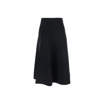 MaxMara Casual Long Skirt Women's Black