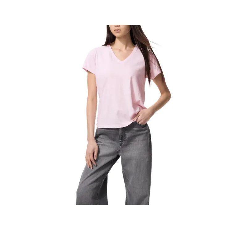 UNIQLO T Shirts Women's Pastel Pink-0