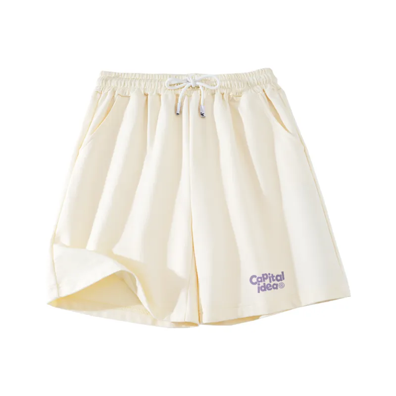 Cotton Casual Shorts Women's-3
