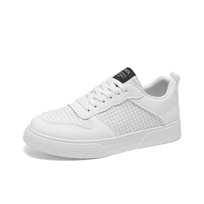 AMICNIEGD Breathable And Slip Resistant Low Top Skateboard Shoes Men's-2