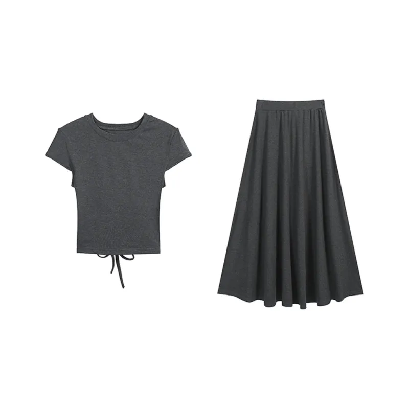 Incolore Two Piece Skirt Sets Women's-4