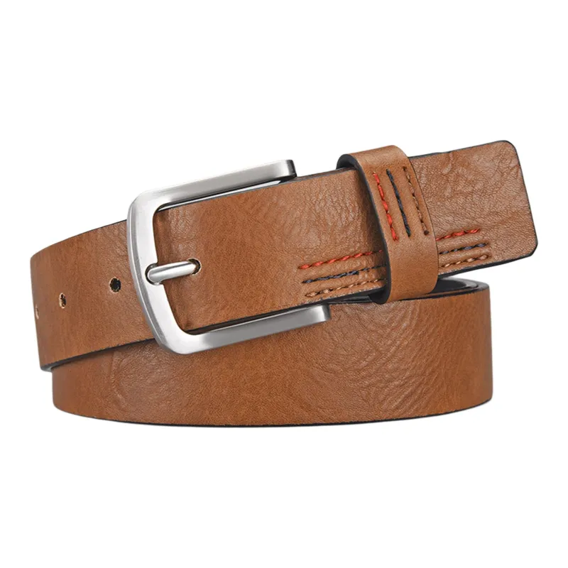 JEANSWEST PU Leather Belts Men's 3.5CM-7