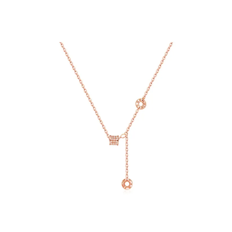 CHINA GOLD Sterling Silver Necklaces Women's-0