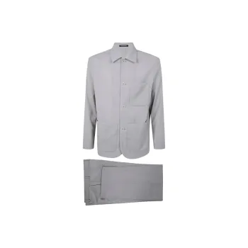 EMPORIO ARMANI Business Suit Men's Light Gray