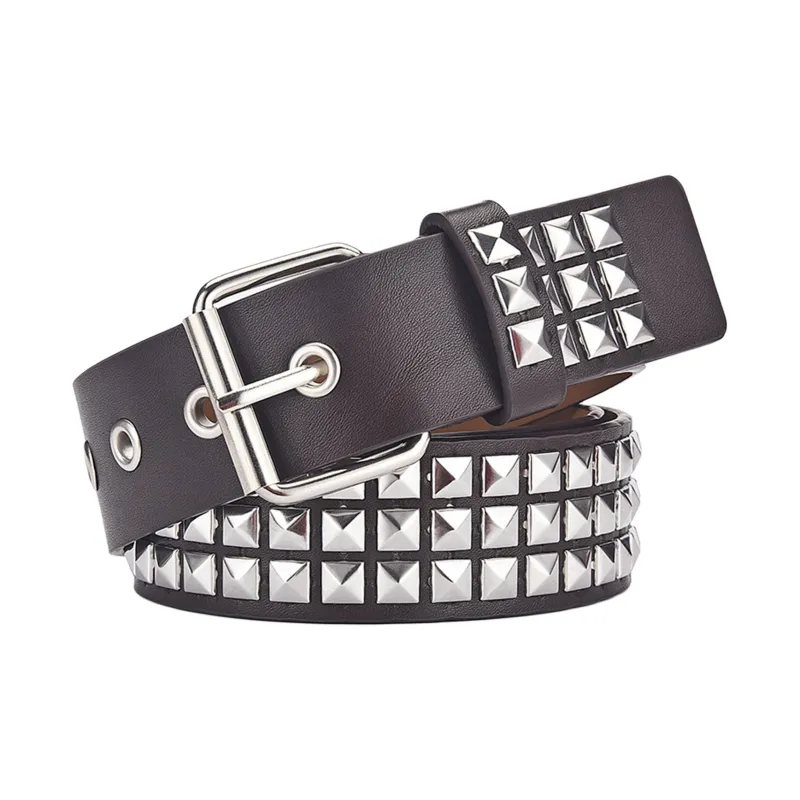 JEANSWEST PU Leather Belts Women's 3.8CM-2